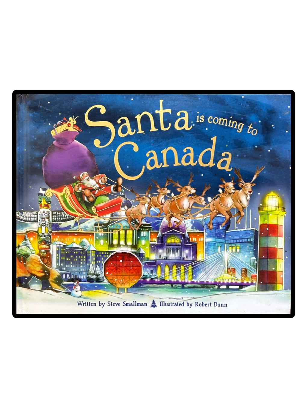 BUNDLE & SAVE 🎄Santa Is Coming to Canada Children's Hardcover Book